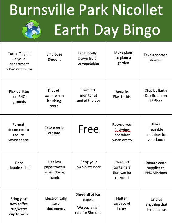 Earth Day Bingo thumbnail