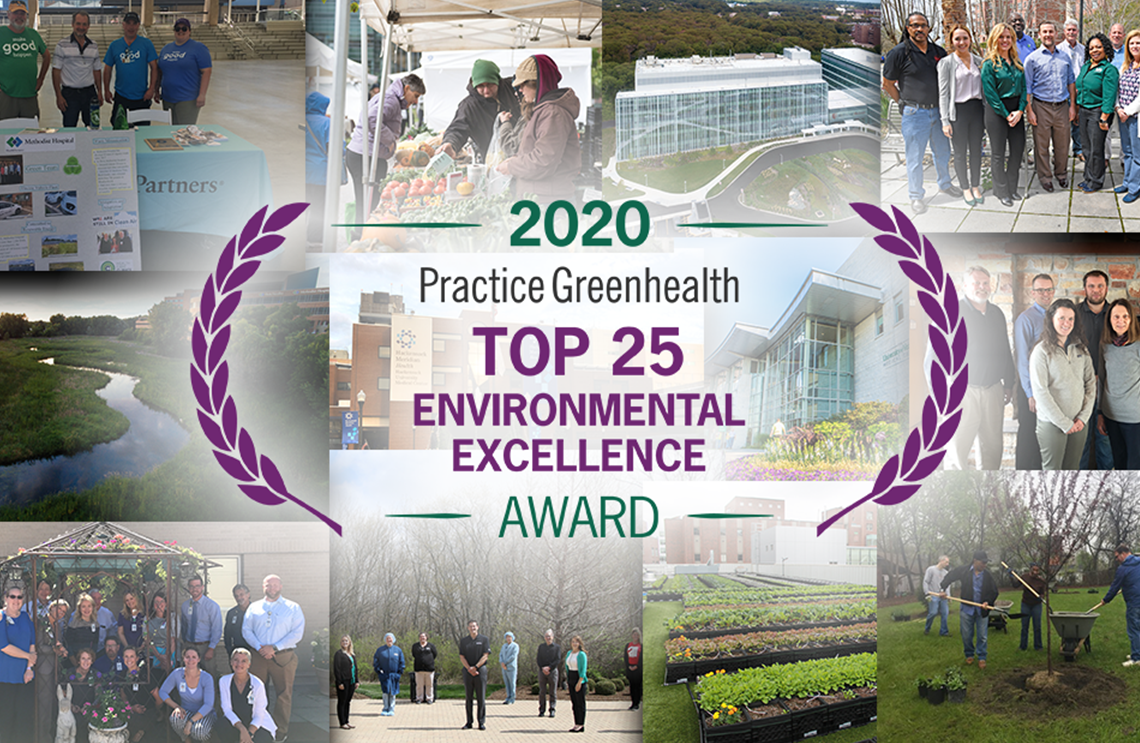 top 25 sustainable hospitals