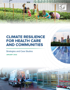 Cover image - Climate Resilience for Health Care and Communities