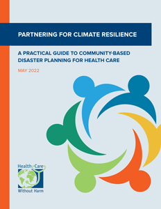 Cover image - Climate Resilience for Health Care and Communities