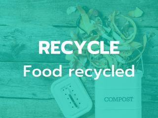 Recycle, food recycled