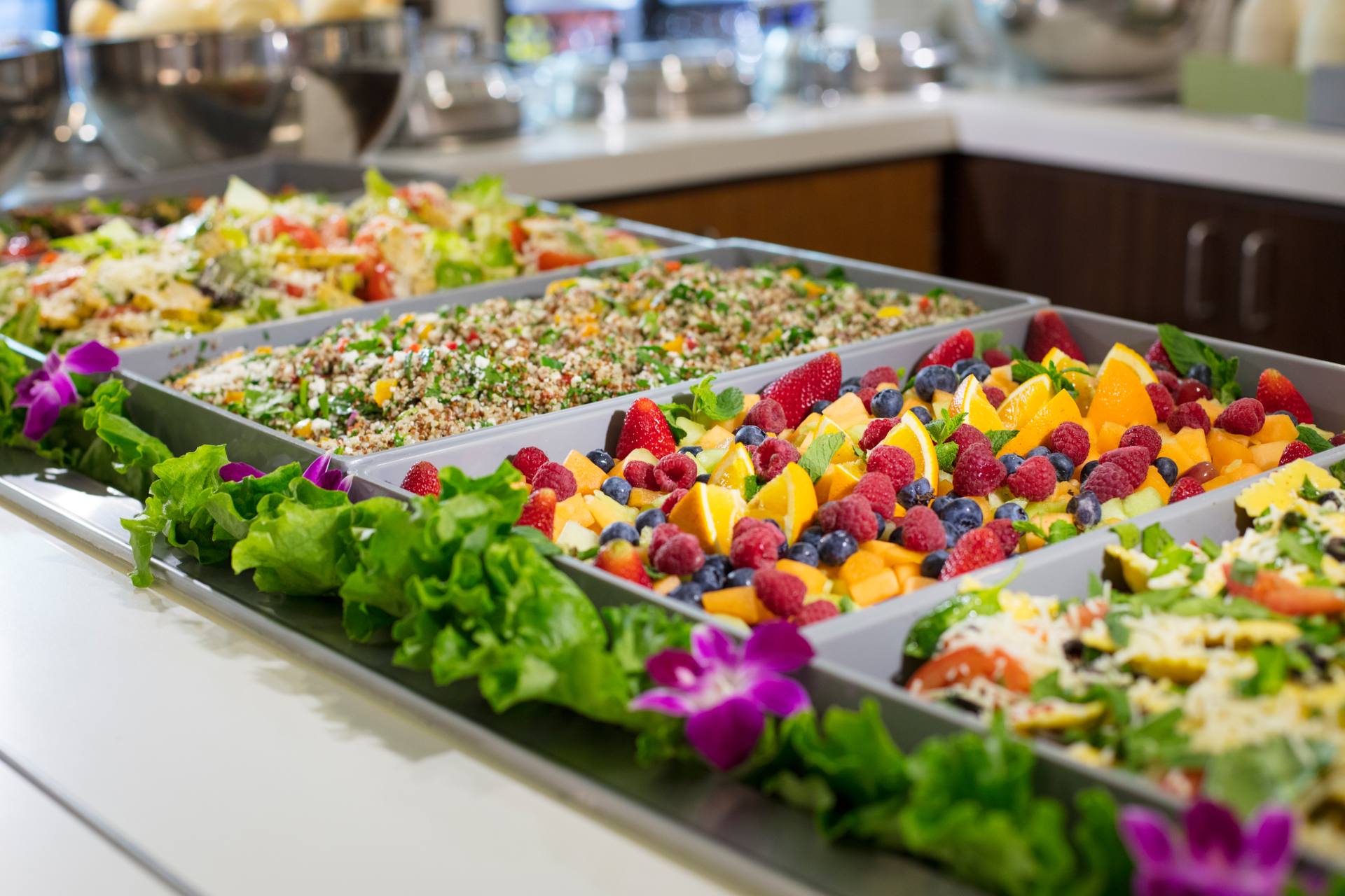 UC San Diego's display of cool food