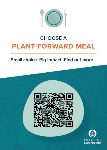 Plant-Forward Future climate infographic teaser