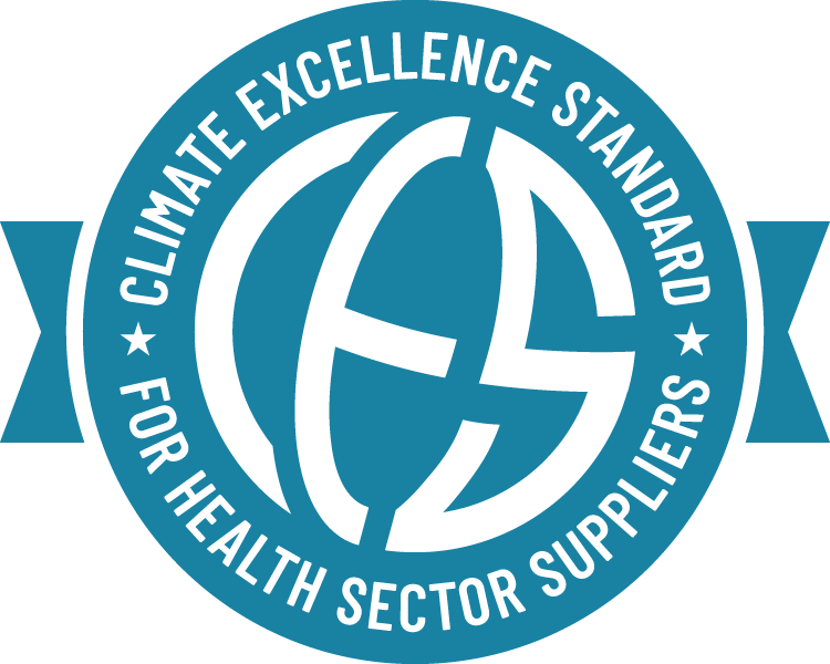 Climate Excellence Standard for Health Sector Suppliers logo