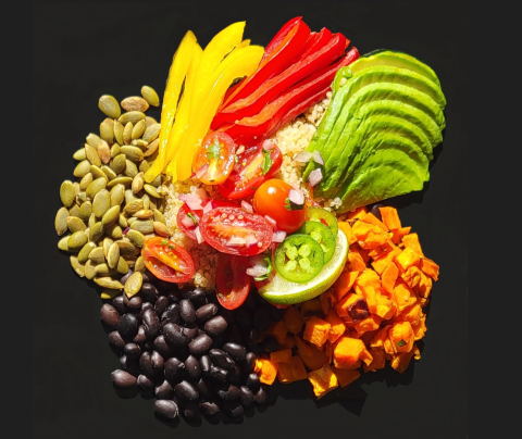 Southwest quinoa bowl