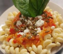 Halloween pasta