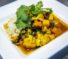 Autumn vegetable curry