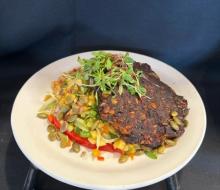 Chef Sal's Baja burger