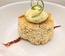 Crabless Crab Cake