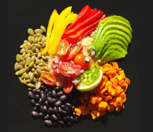 Southwest quinoa bowl